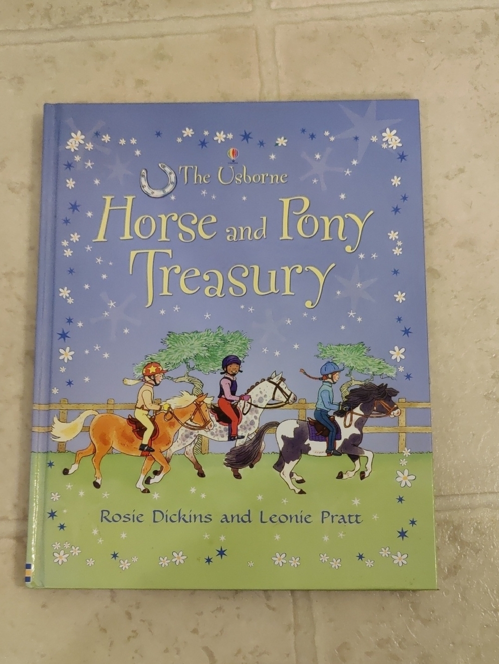 The Usborne Horse & Pony Treasury  Hardcover Book Y2K Cottagecore equestrian